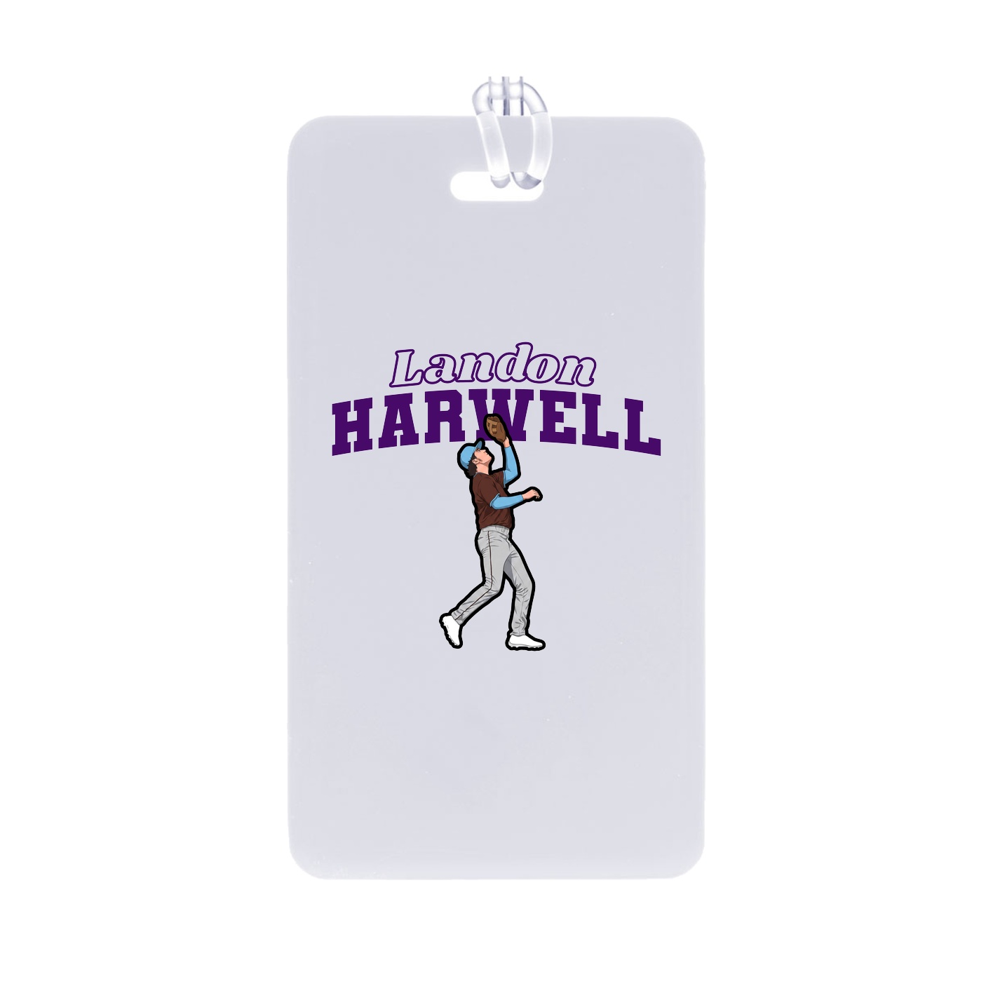 Bag Tag — Name Arch in Classic