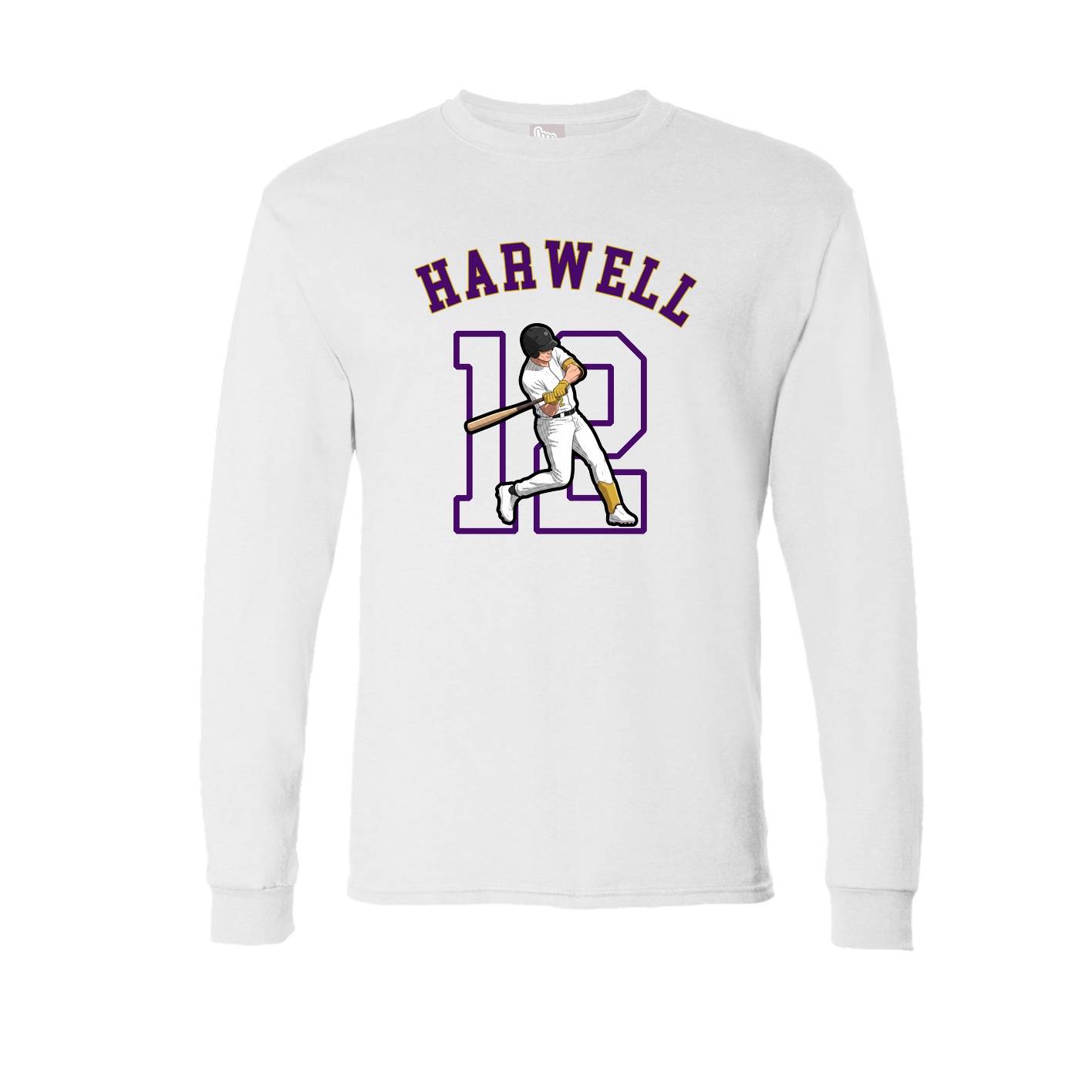 Long Sleeve Tee — Shirsey Arch in White