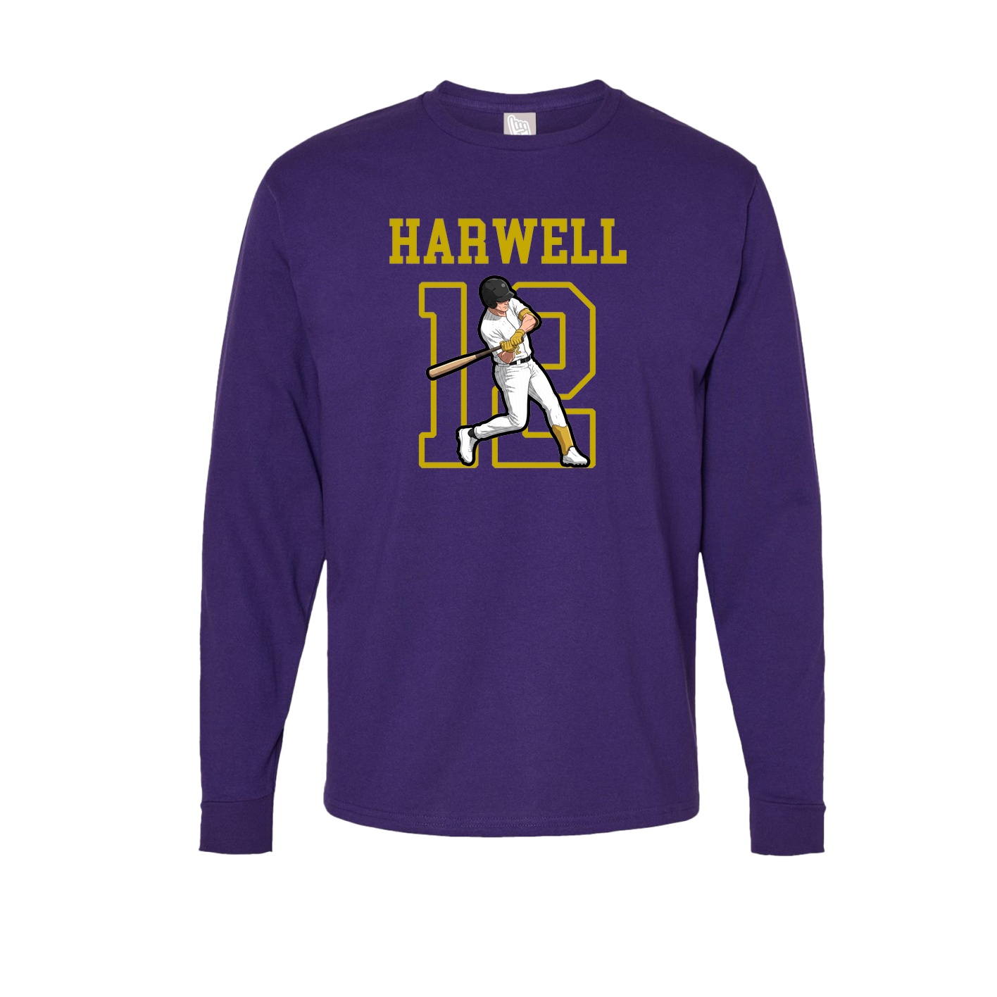 Long Sleeve Tee — Shirsey in Purple