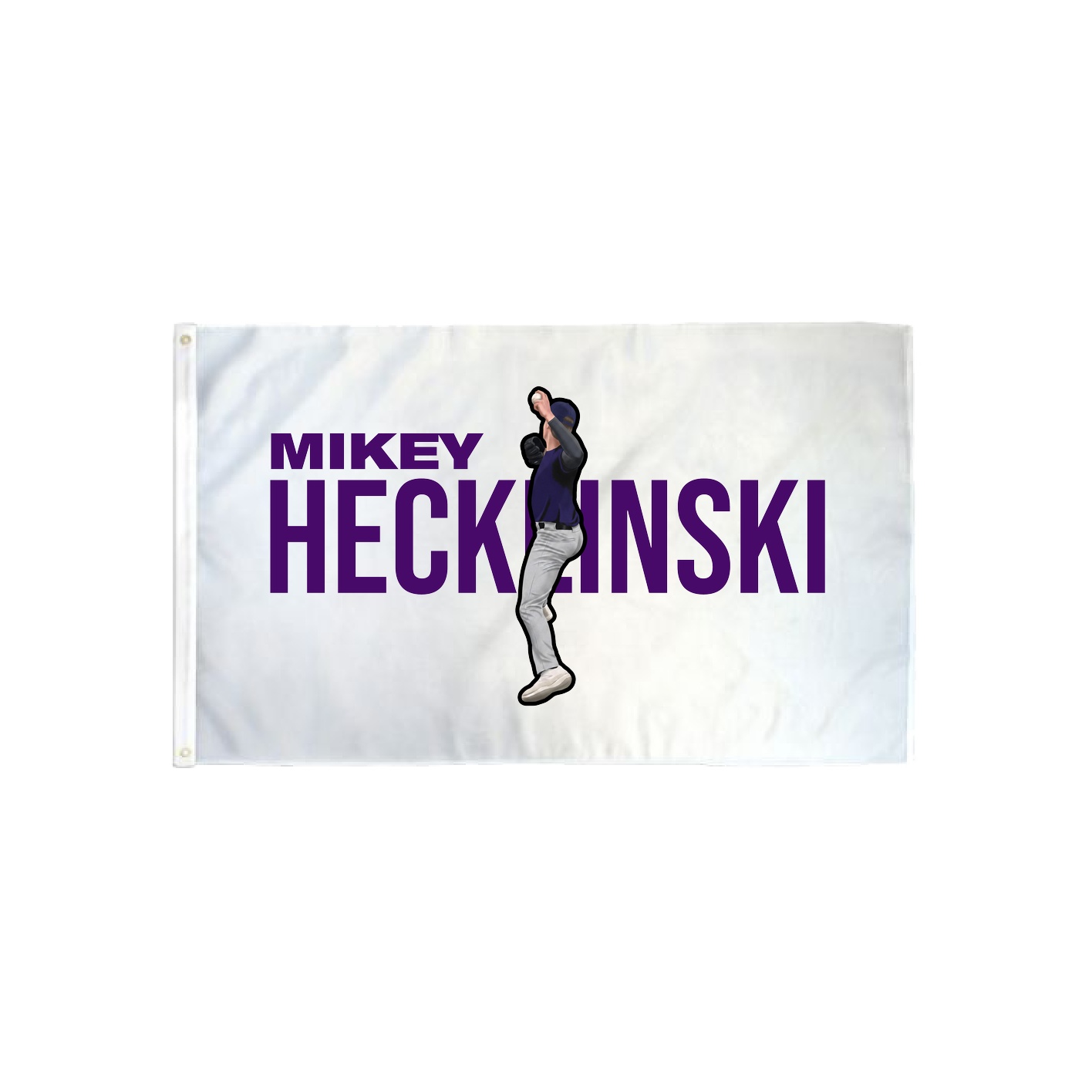 3x5 Flag — Player Name in Classic