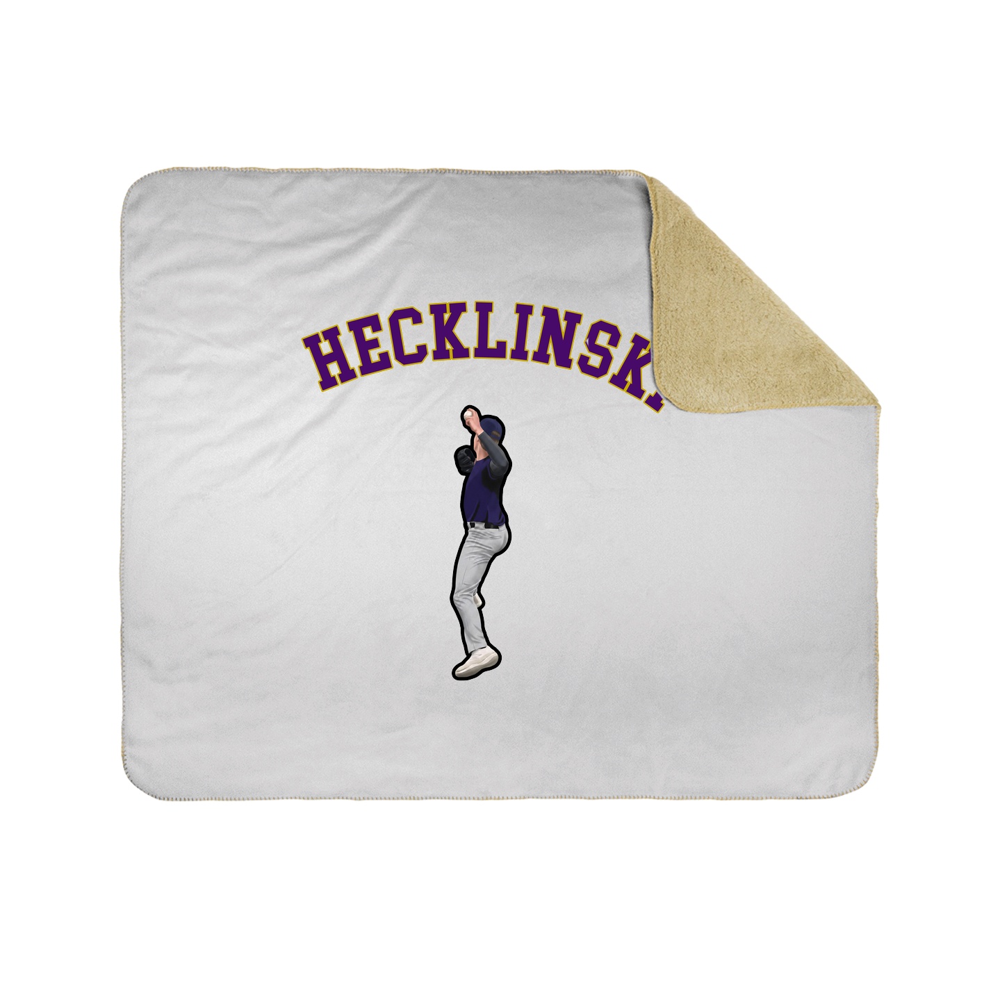Throw Blanket — Shirsey Arch in White