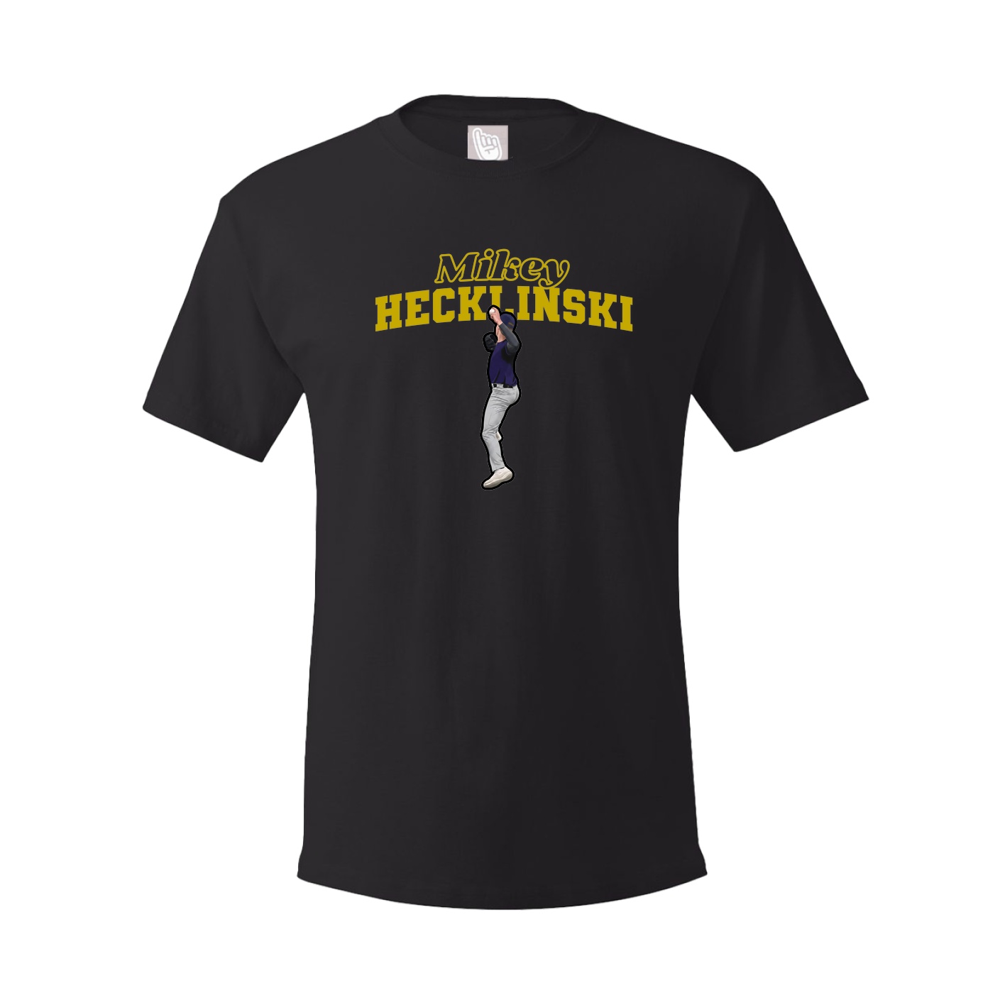 Youth Tee — Name Arch in Black