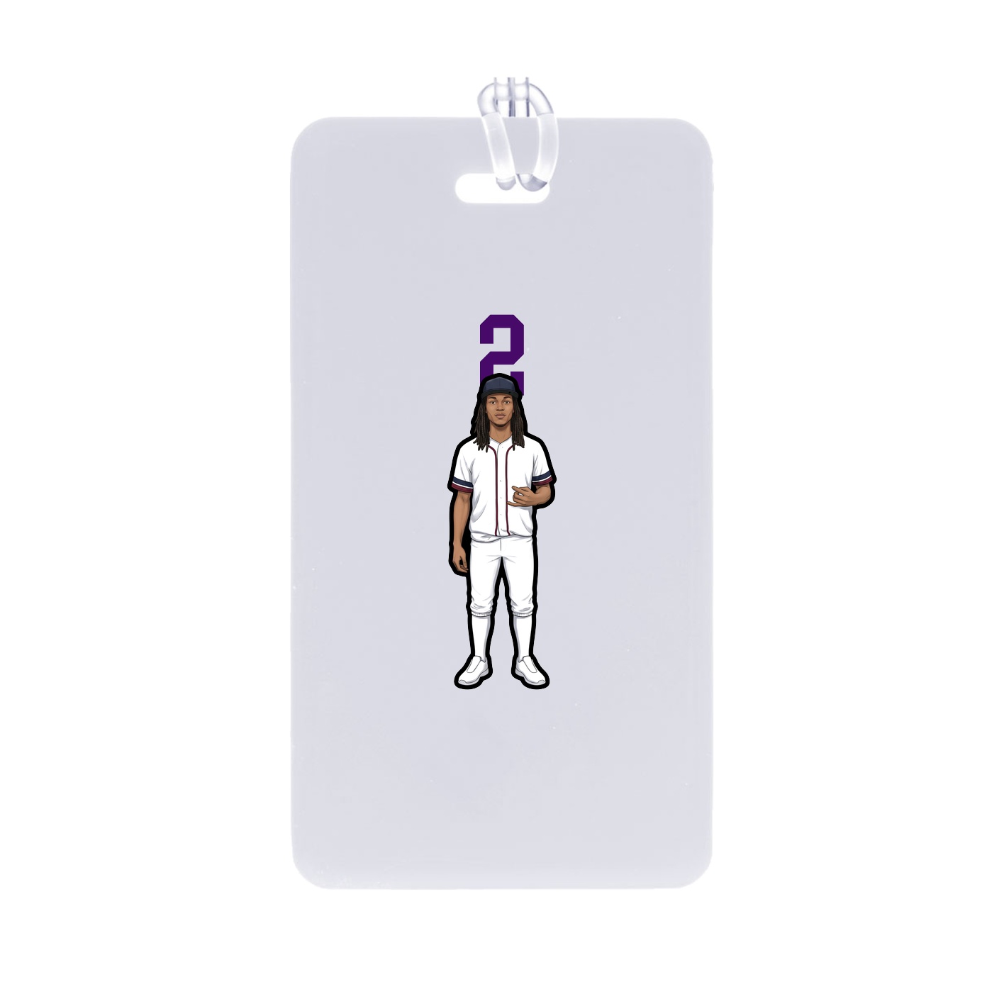 Bag Tag — Number Top in Classic