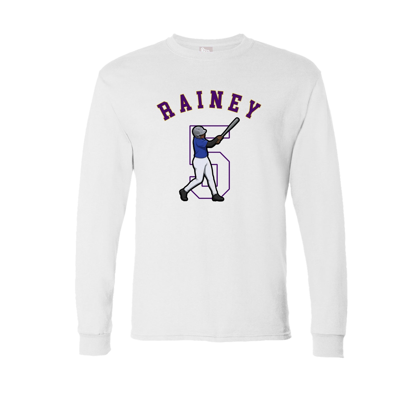 Long Sleeve Tee — Shirsey Arch in White