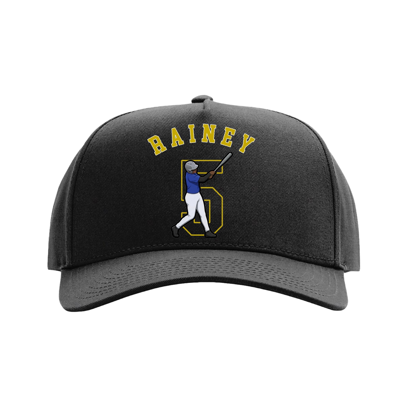 Full Fabric Five-Panel Champ Cap
