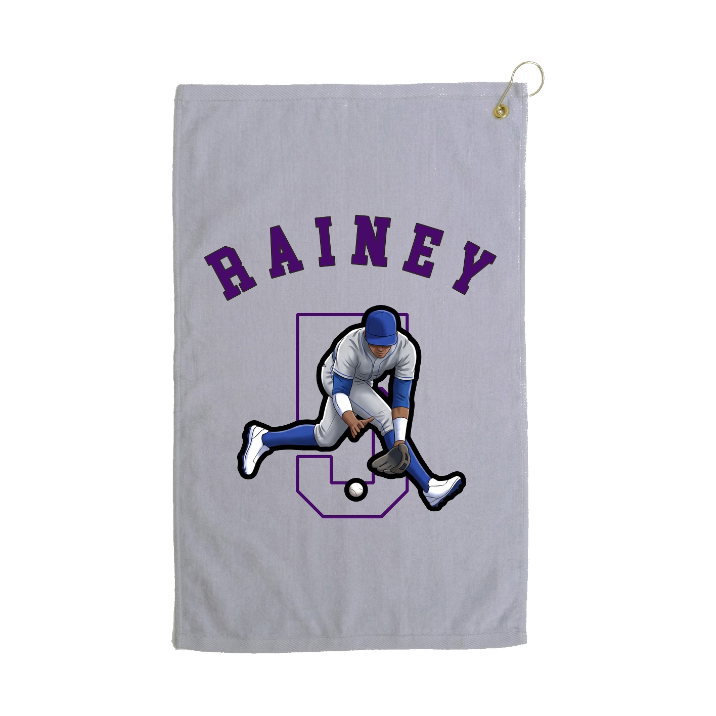 Golf Towel — Shirsey Arch in Grey
