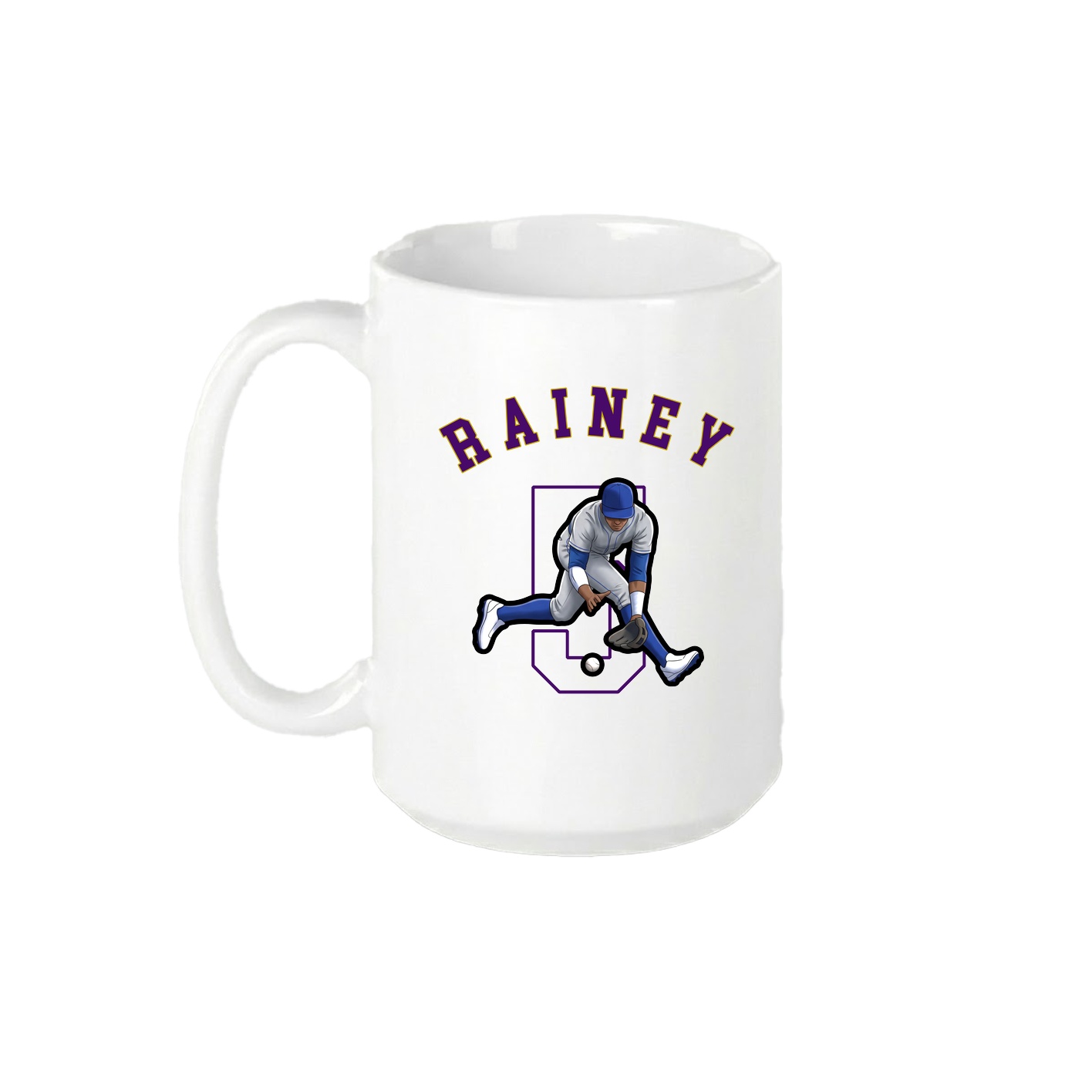 15oz Coffee Mug — Shirsey Arch in White