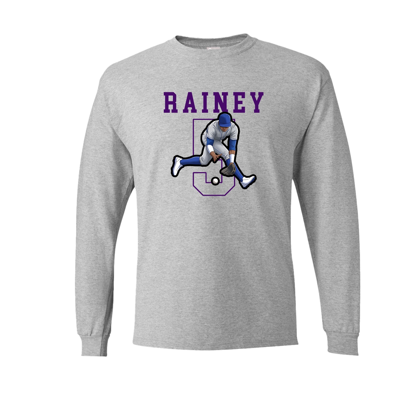 Long Sleeve Tee — Shirsey in Grey