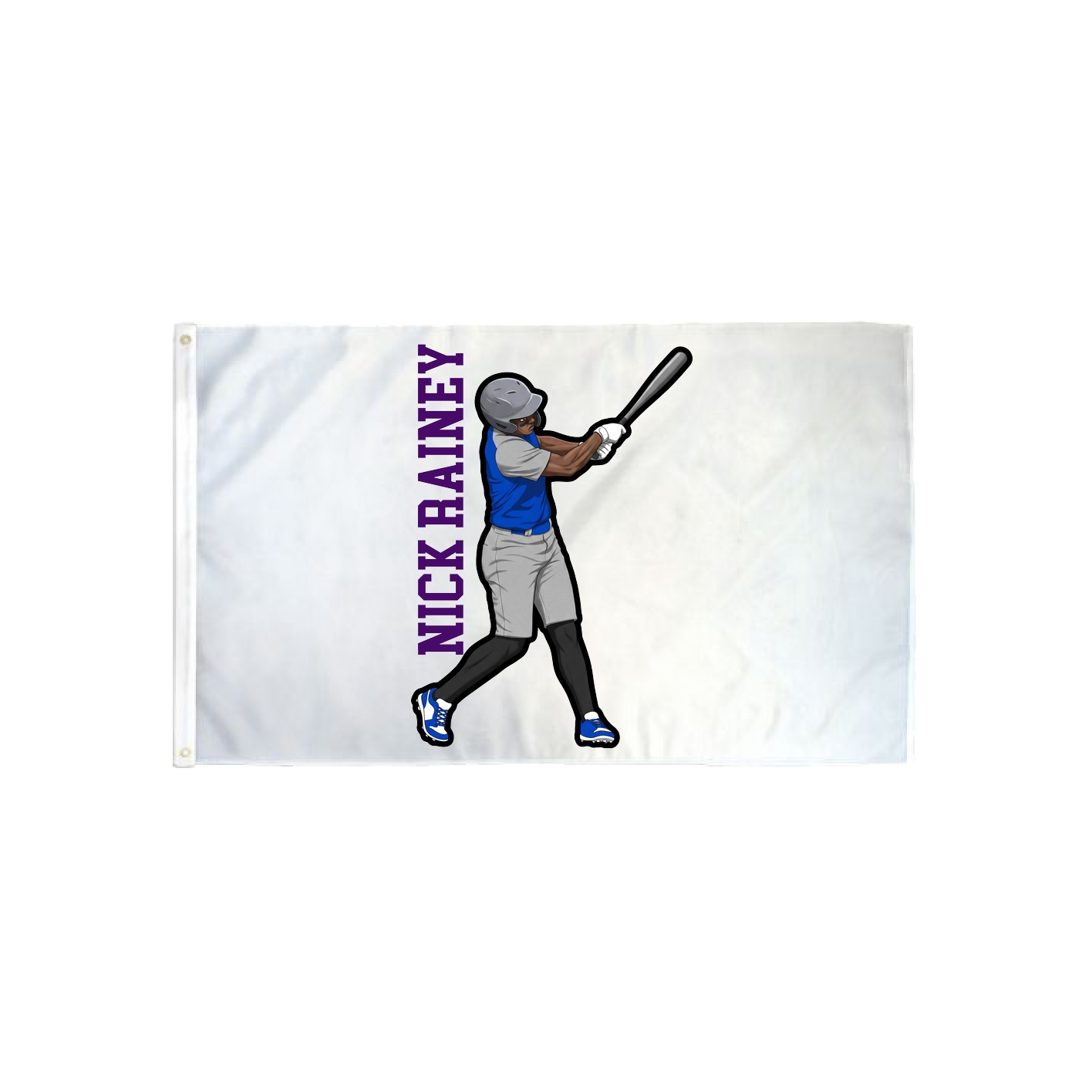 3x5 Flag — Name Vertical in Classic