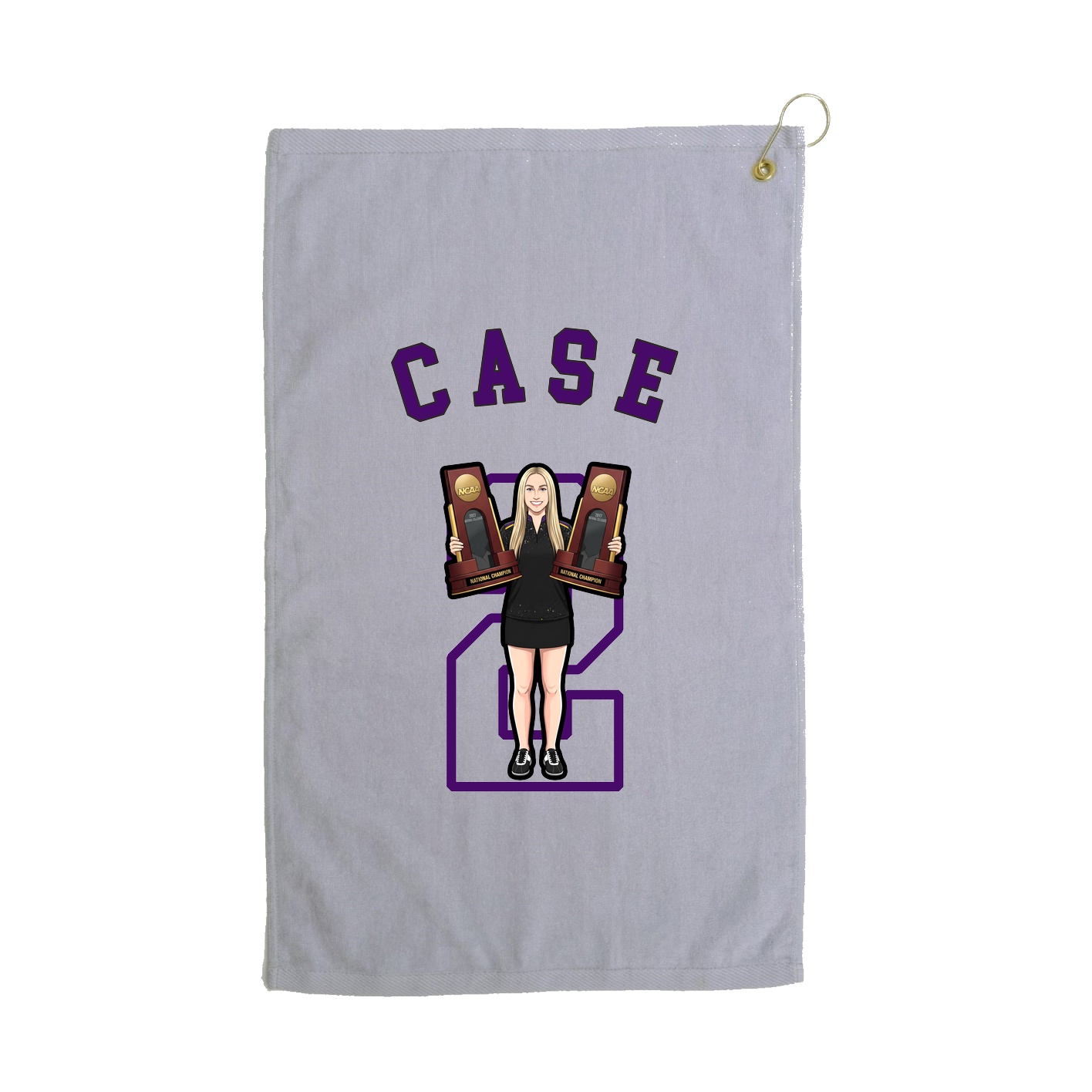 Terry Velour Golf Towel
