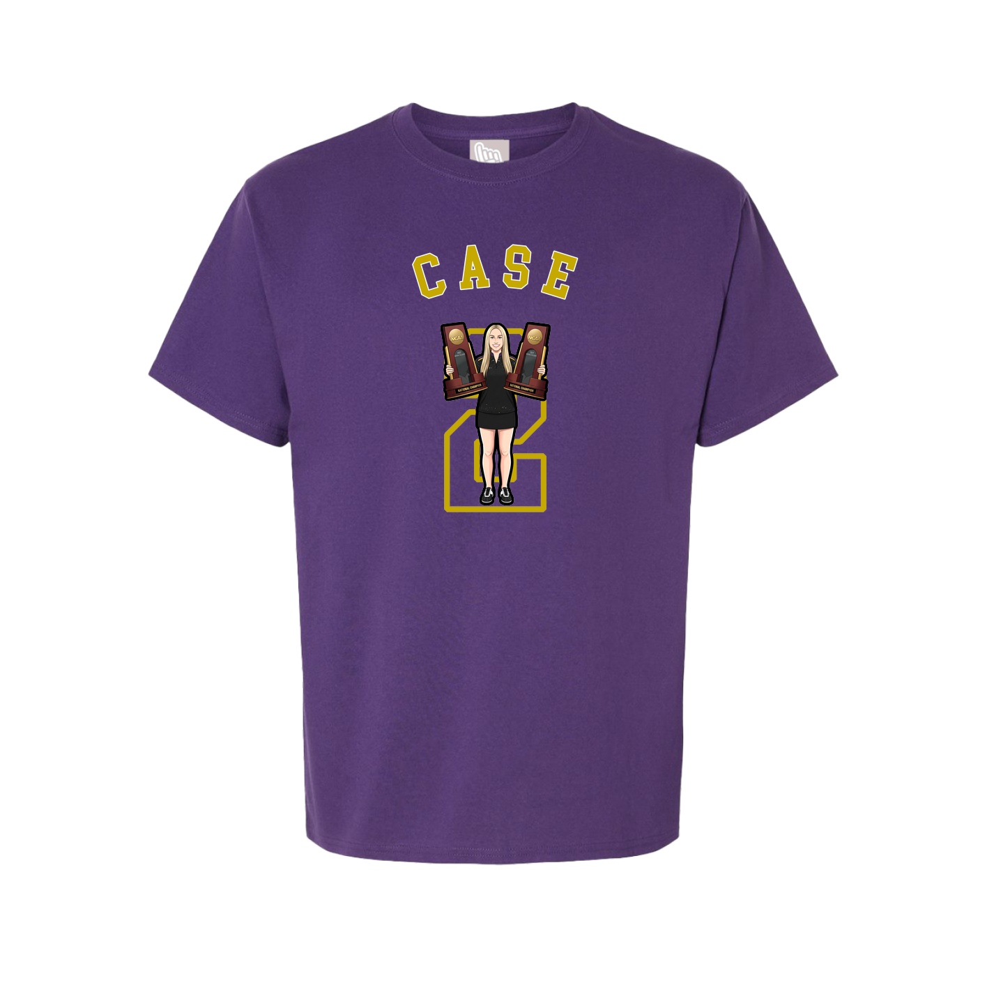 Youth Tee — Shirsey Arch in Purple