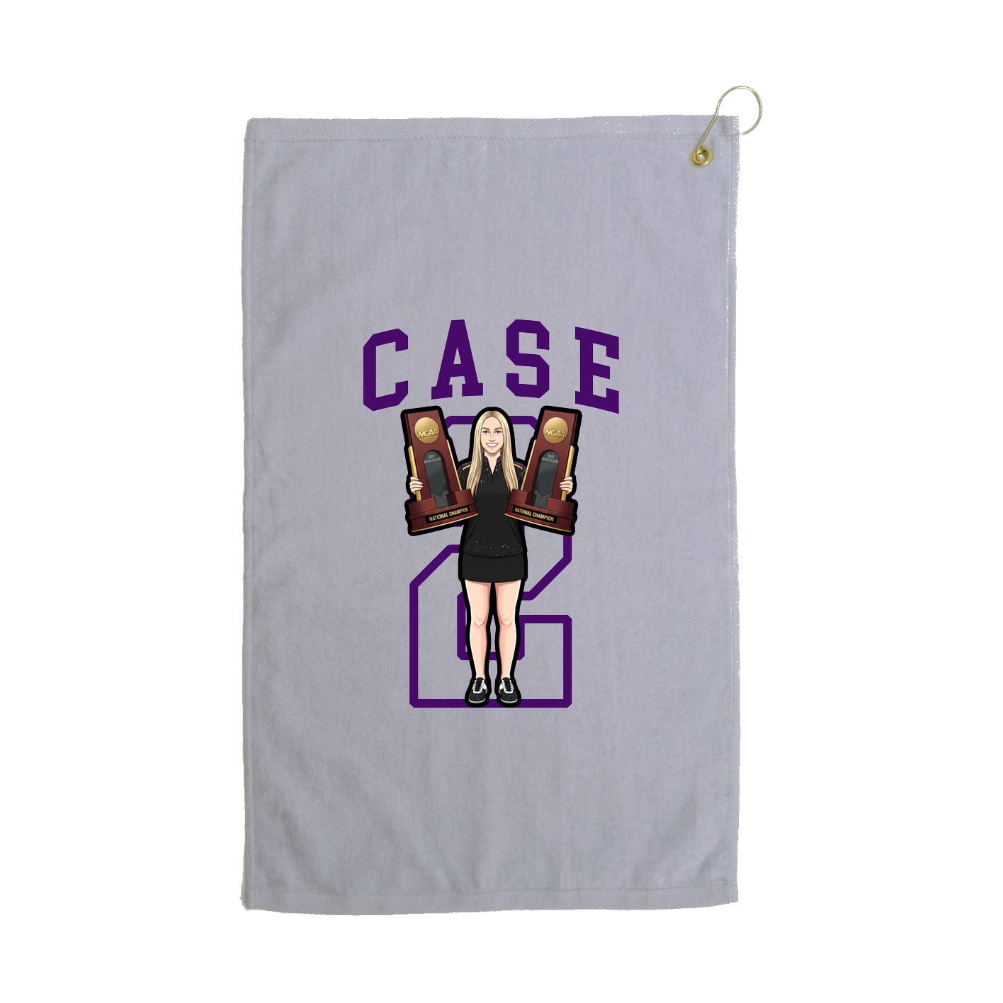 Golf Towel — Shirsey in Grey