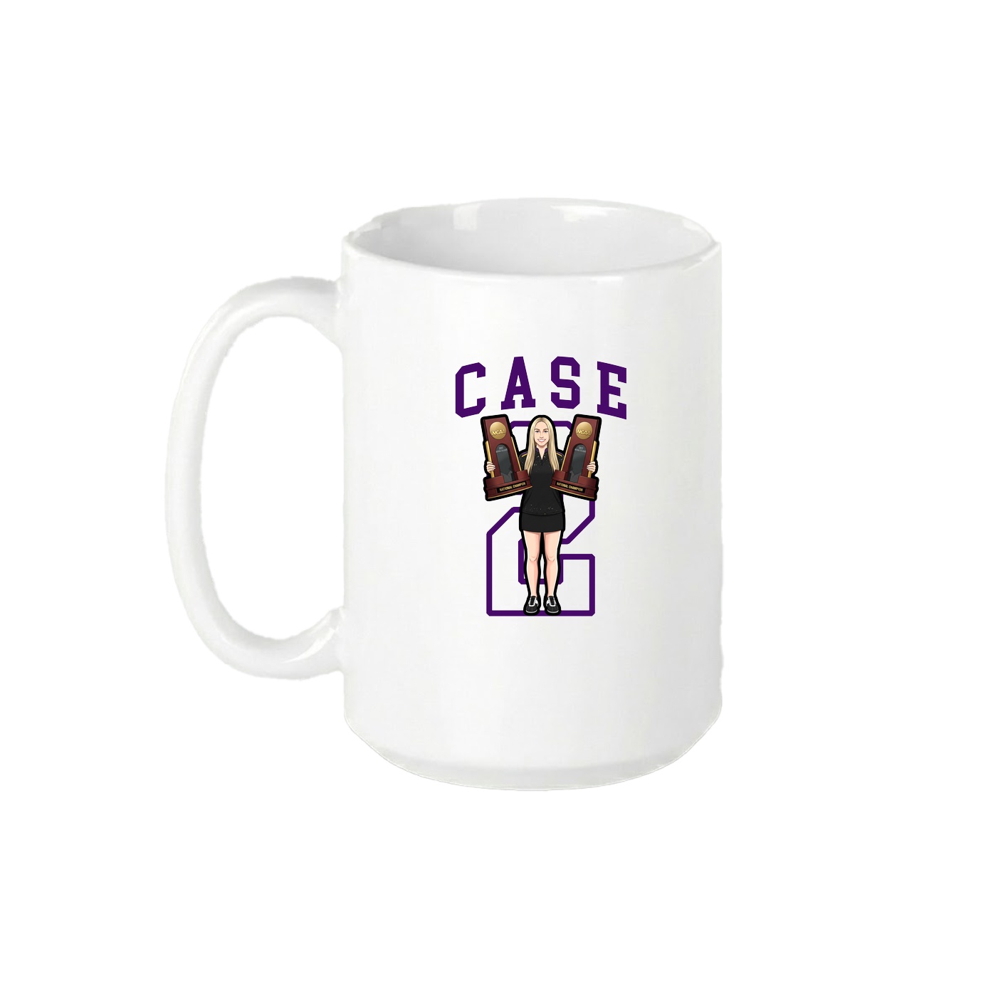 15oz Coffee Mug — Shirsey in White