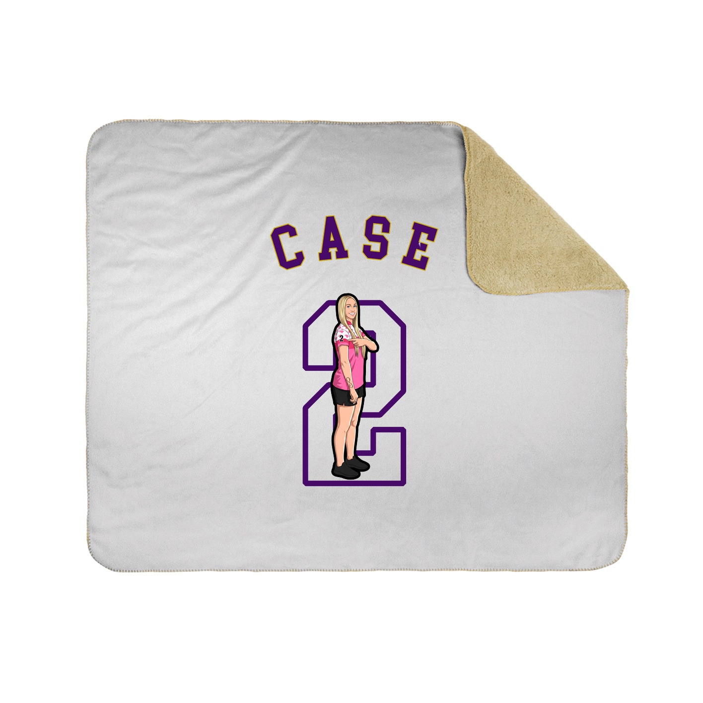 Throw Blanket — Shirsey Arch in White