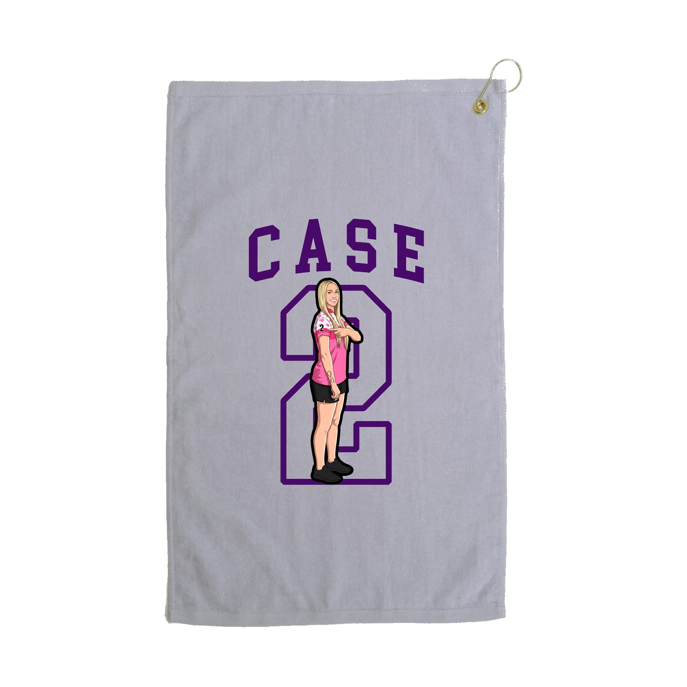 Golf Towel — Shirsey in Grey