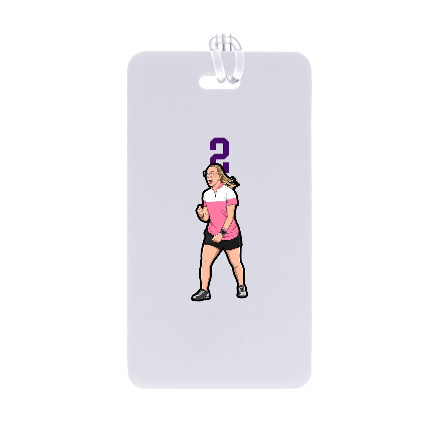 Bag Tag — Number Top in Classic