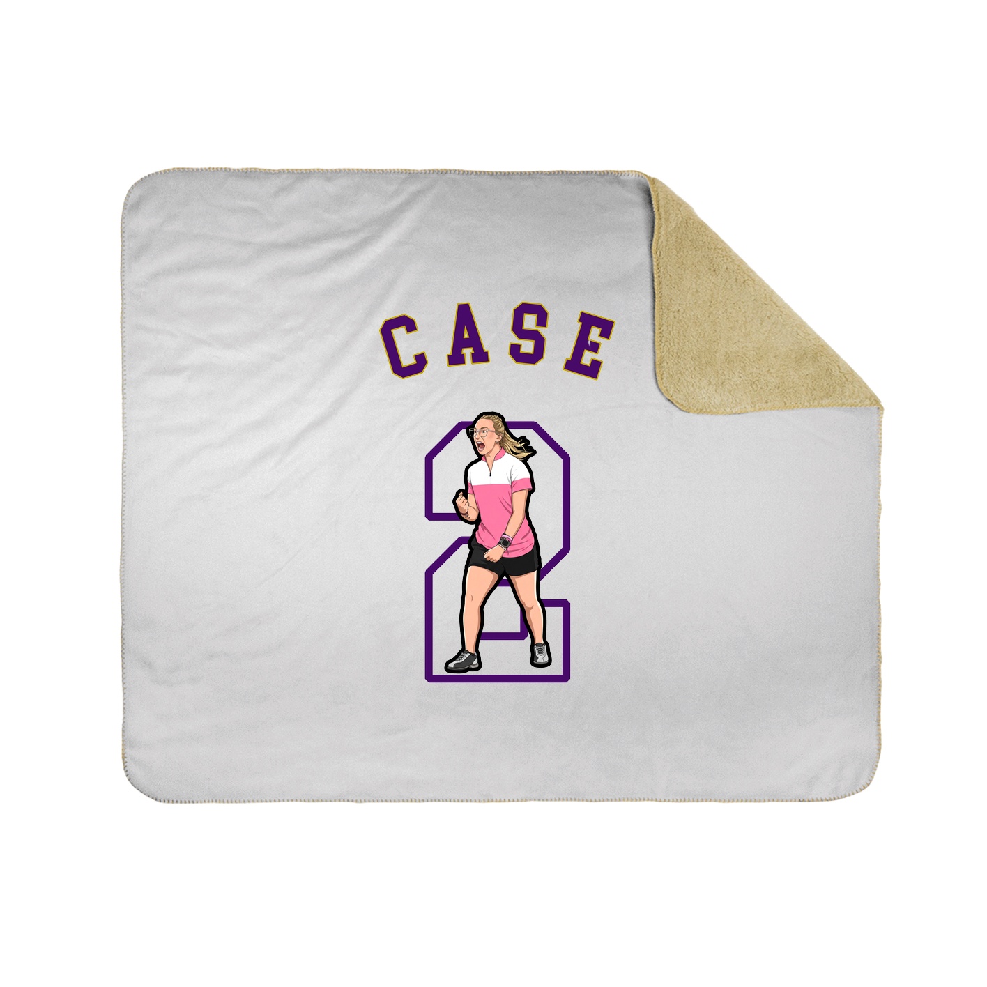 Throw Blanket — Shirsey Arch in White