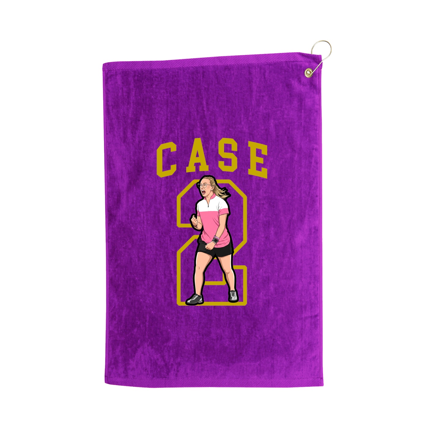 Golf Towel — Shirsey in Purple