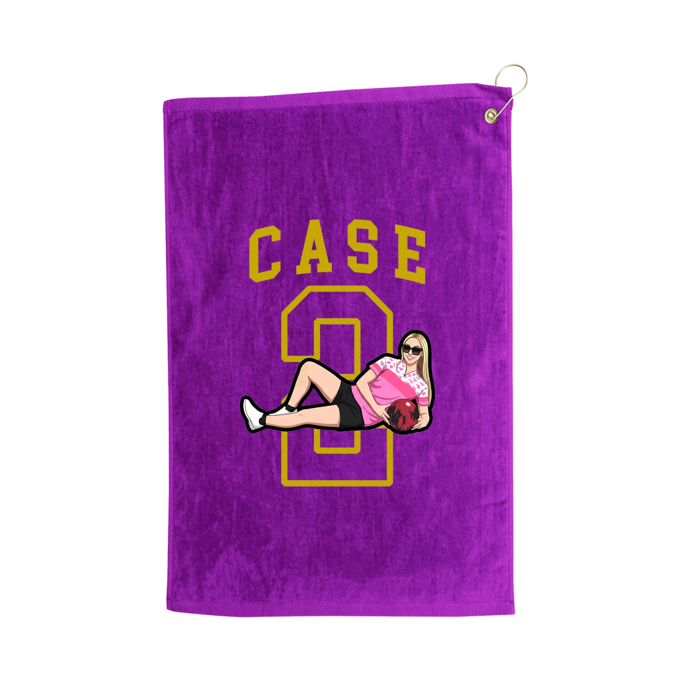Golf Towel — Shirsey in Purple