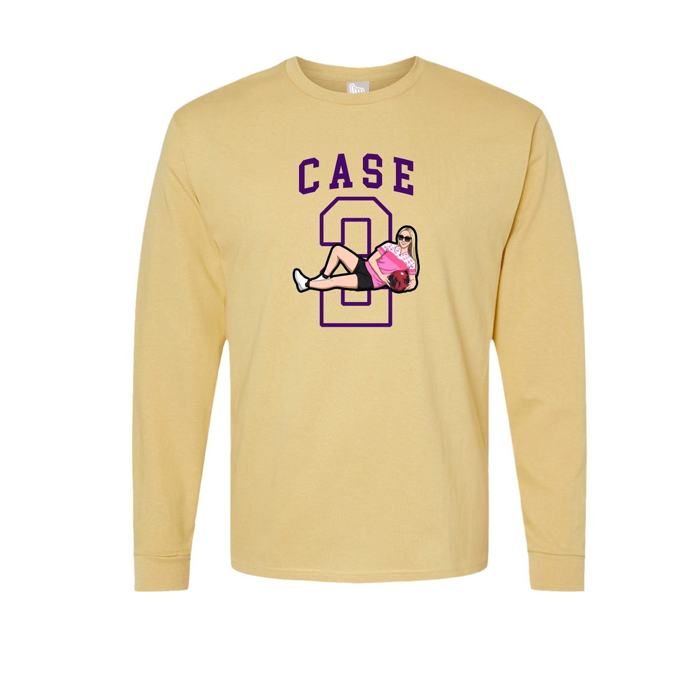 Long Sleeve Tee — Shirsey in Vegas Gold