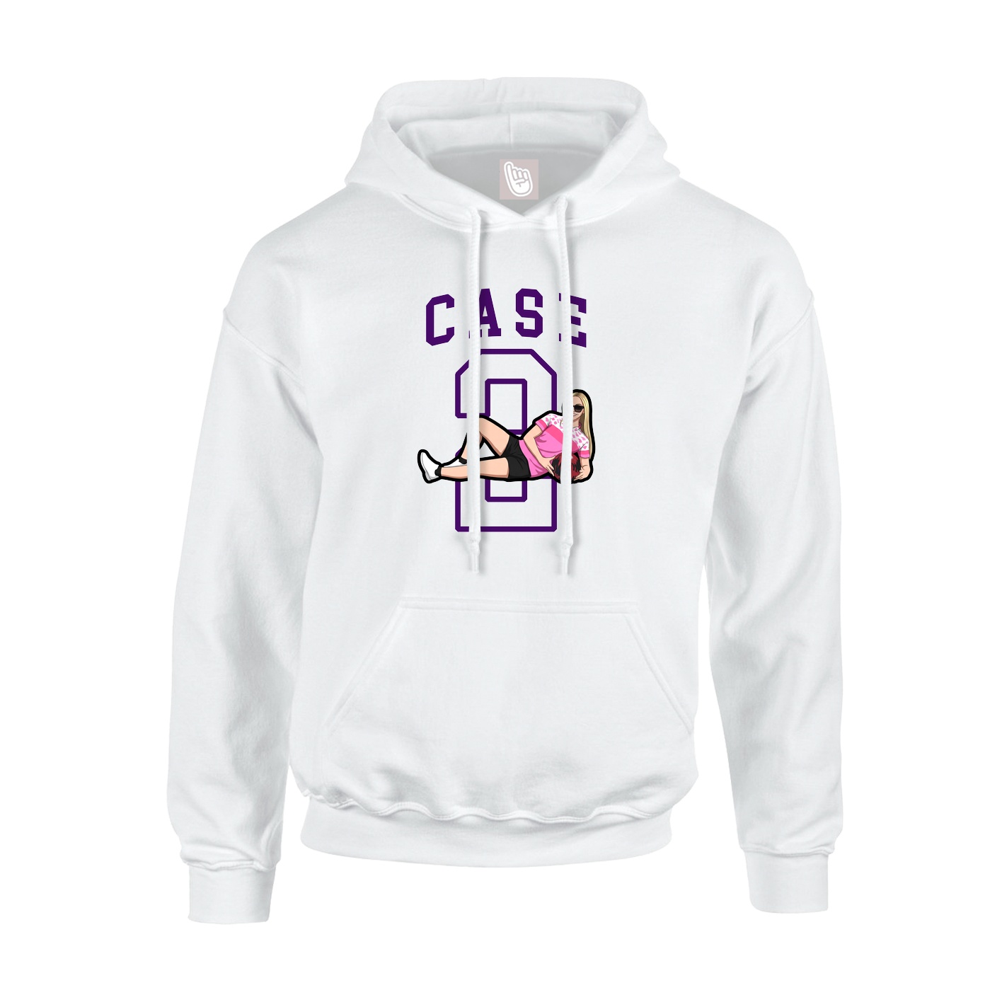 Hoodie — Shirsey in White