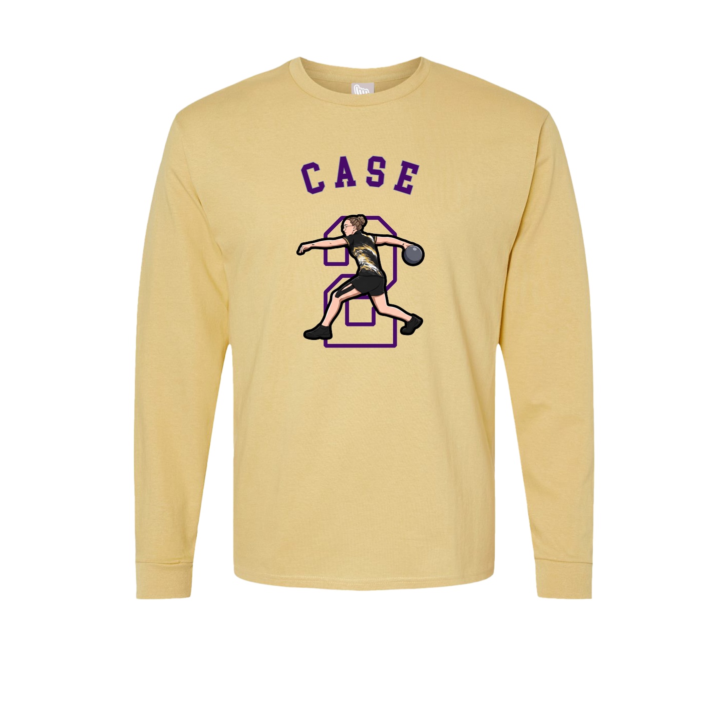 Long Sleeve Tee — Shirsey Arch in Vegas Gold