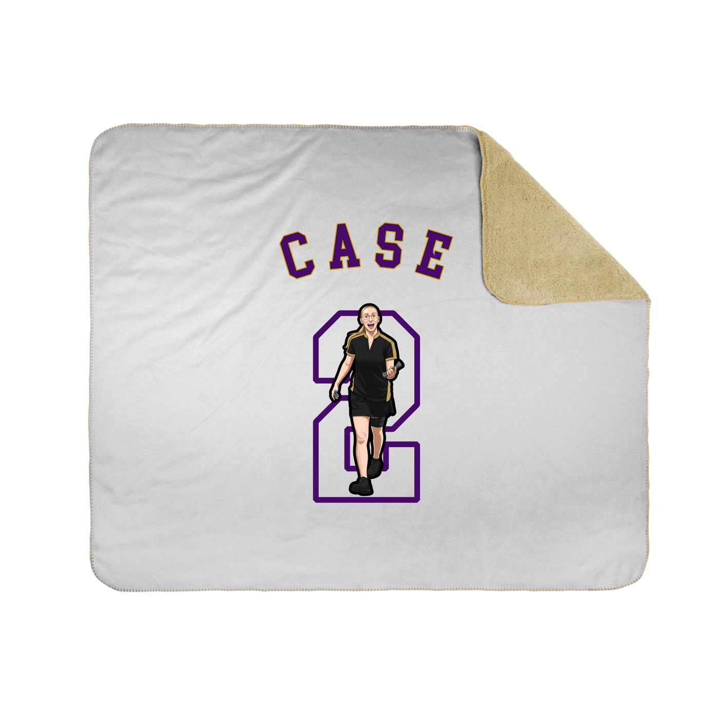 Throw Blanket — Shirsey Arch in White