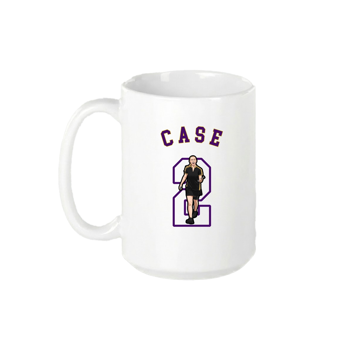 15oz Coffee Mug — Shirsey Arch in White