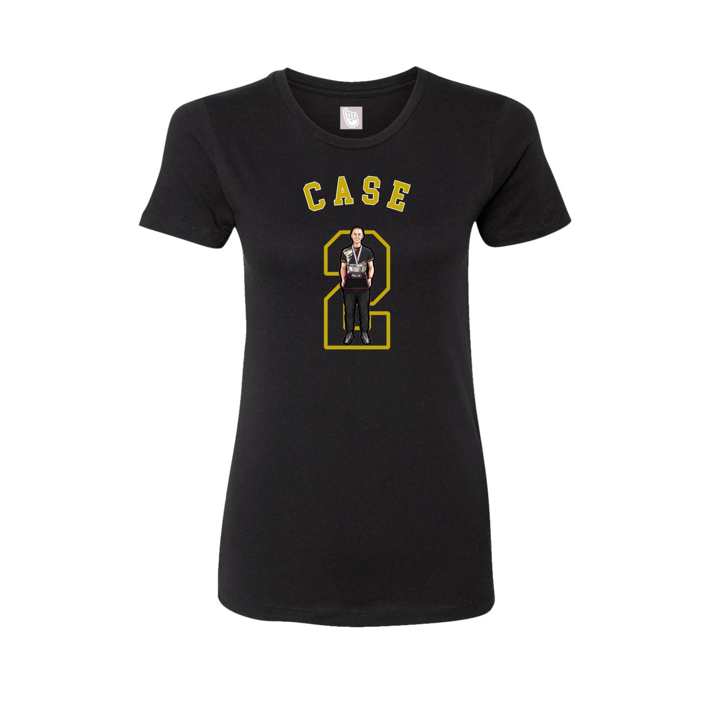 Womens Tee — Shirsey Arch in Black