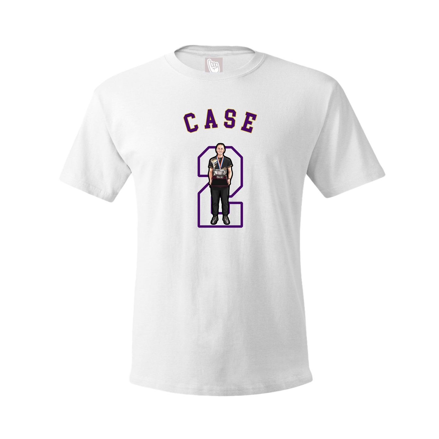 Youth Tee — Shirsey Arch in White