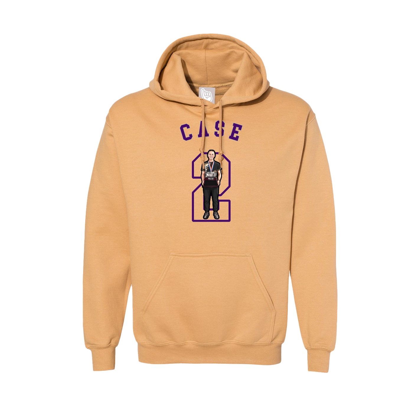Hoodie — Shirsey Arch in Vegas Gold