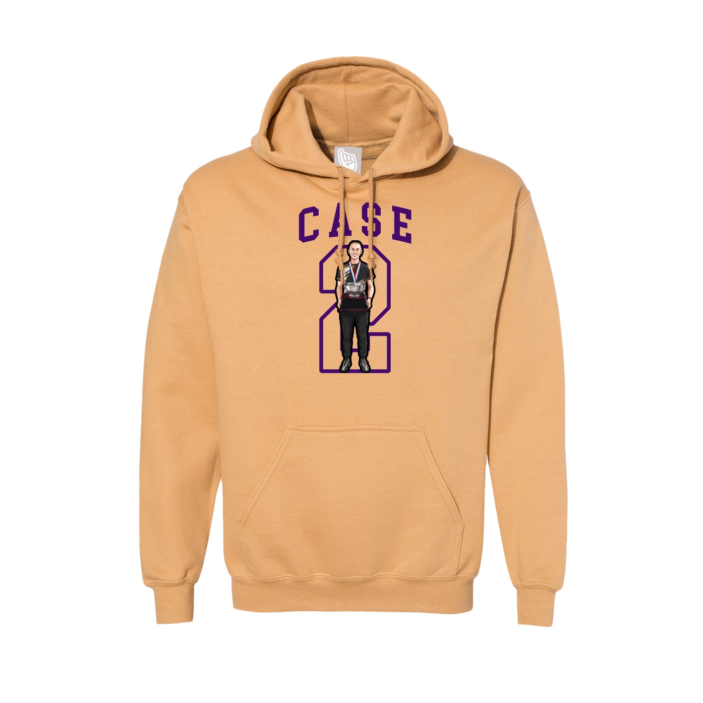 Hoodie — Shirsey in Vegas Gold
