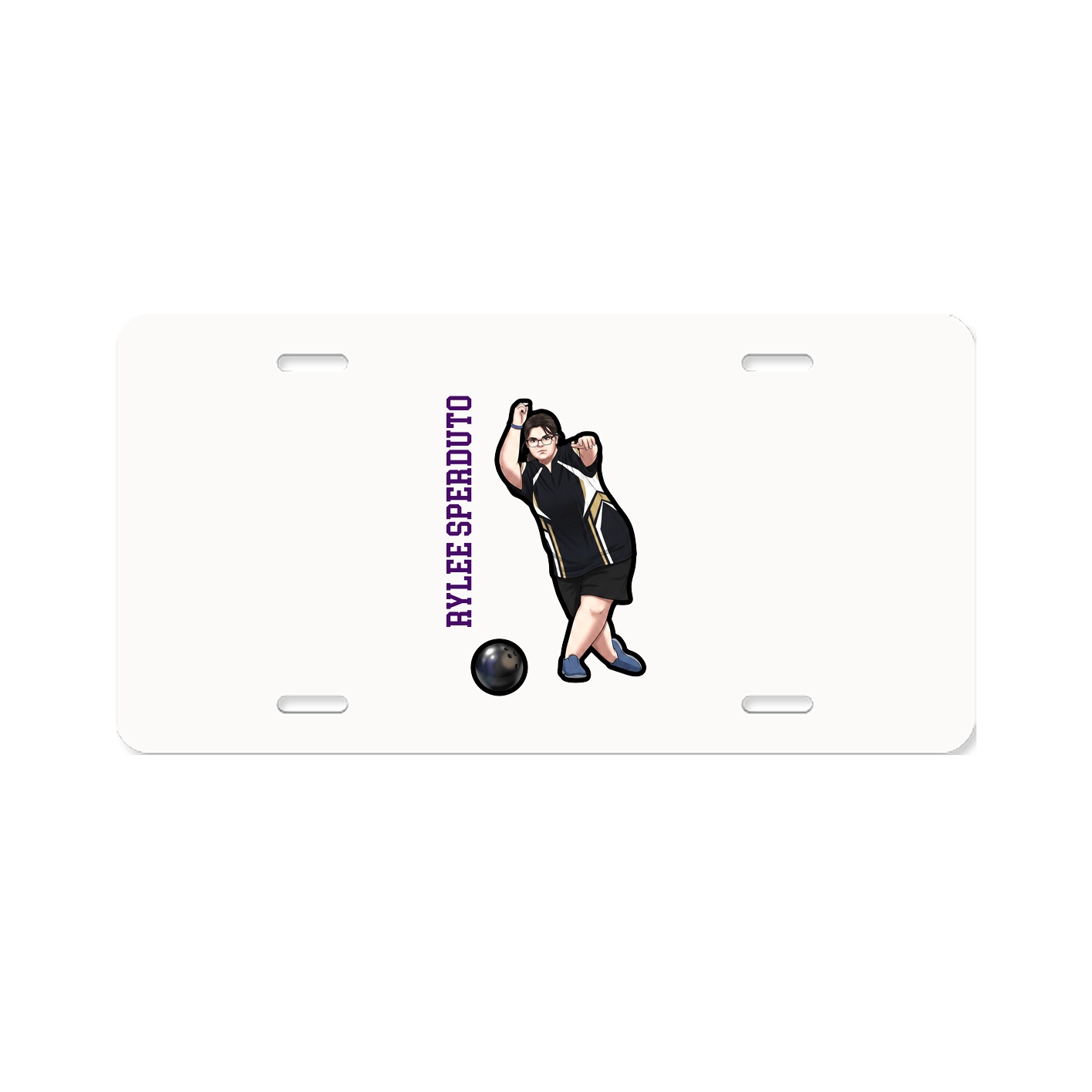 Aluminum License Plate