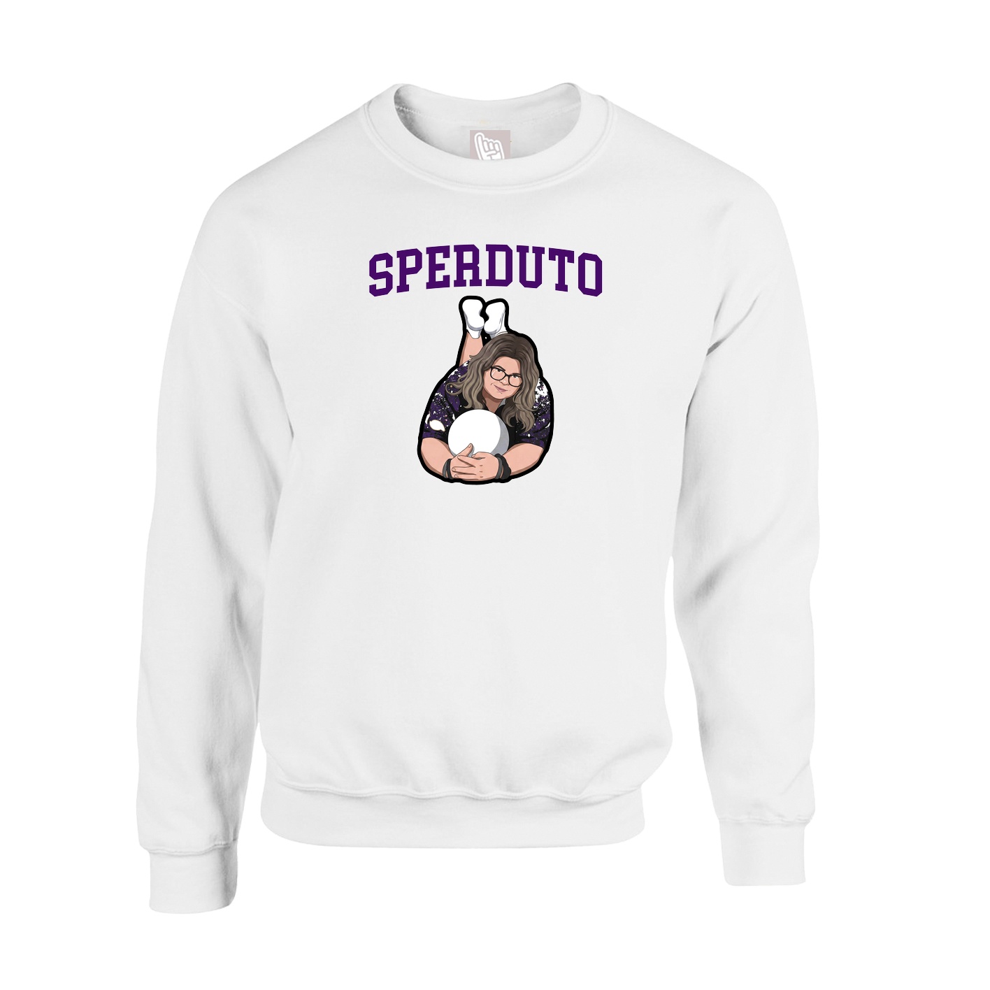 Fleece Crew — Shirsey in White