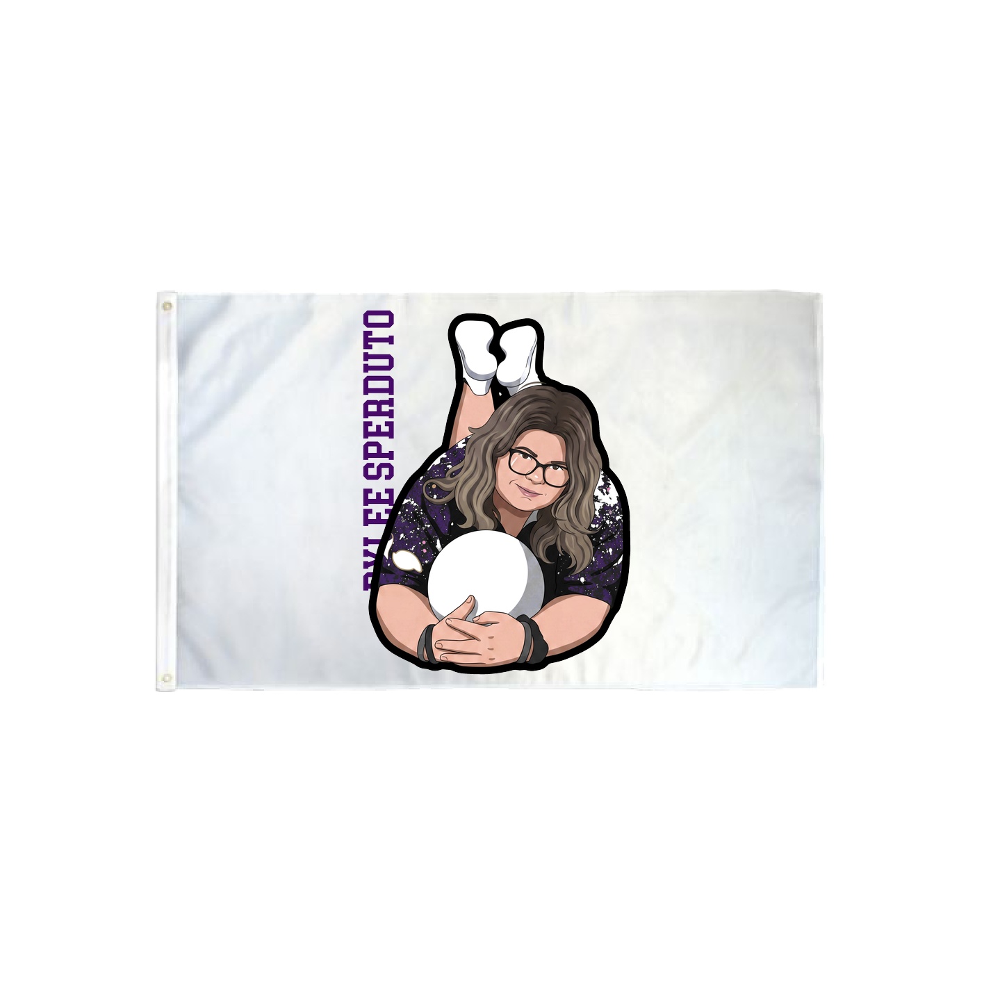 3x5 Flag — Name Vertical in Classic