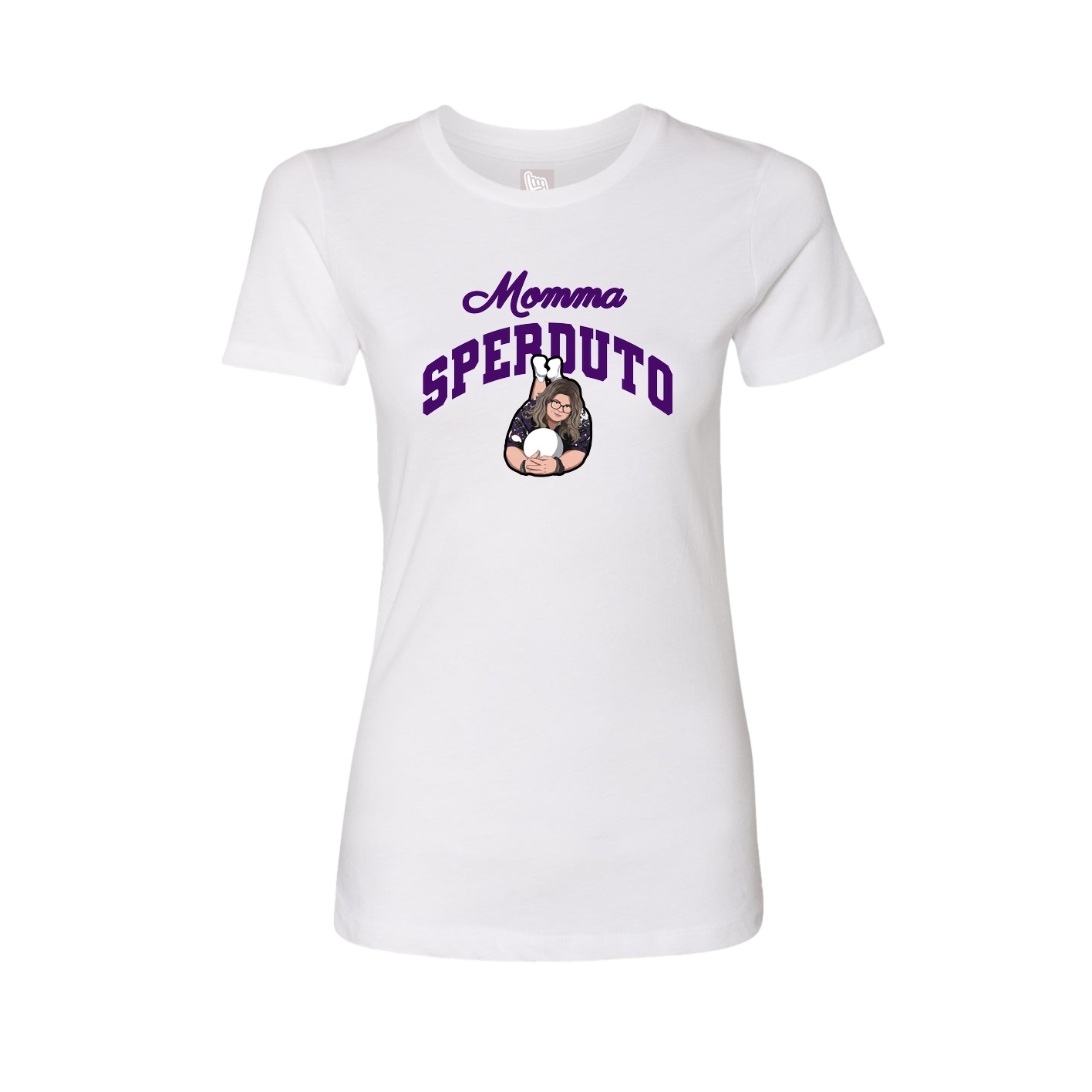 Womens Tee — Mothers Day Arch in White