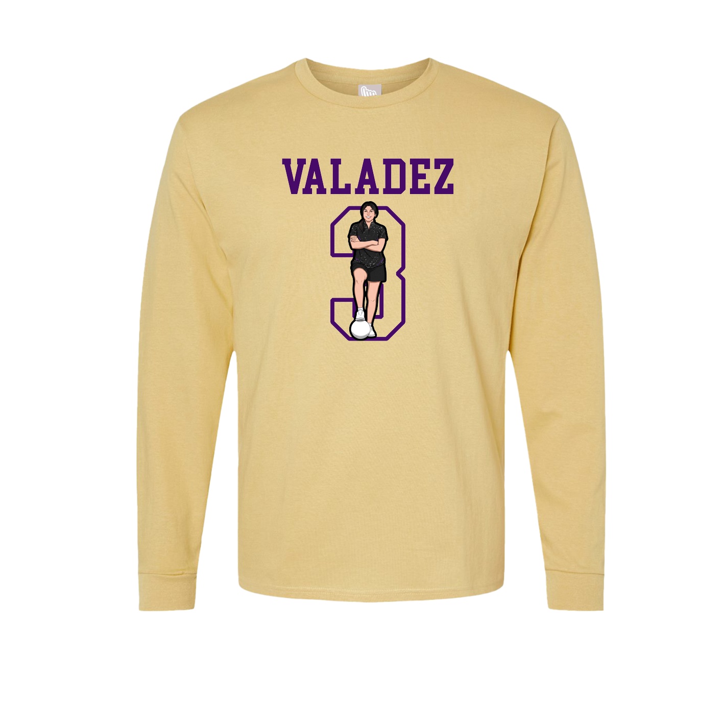 Long Sleeve Tee — Shirsey in Vegas Gold