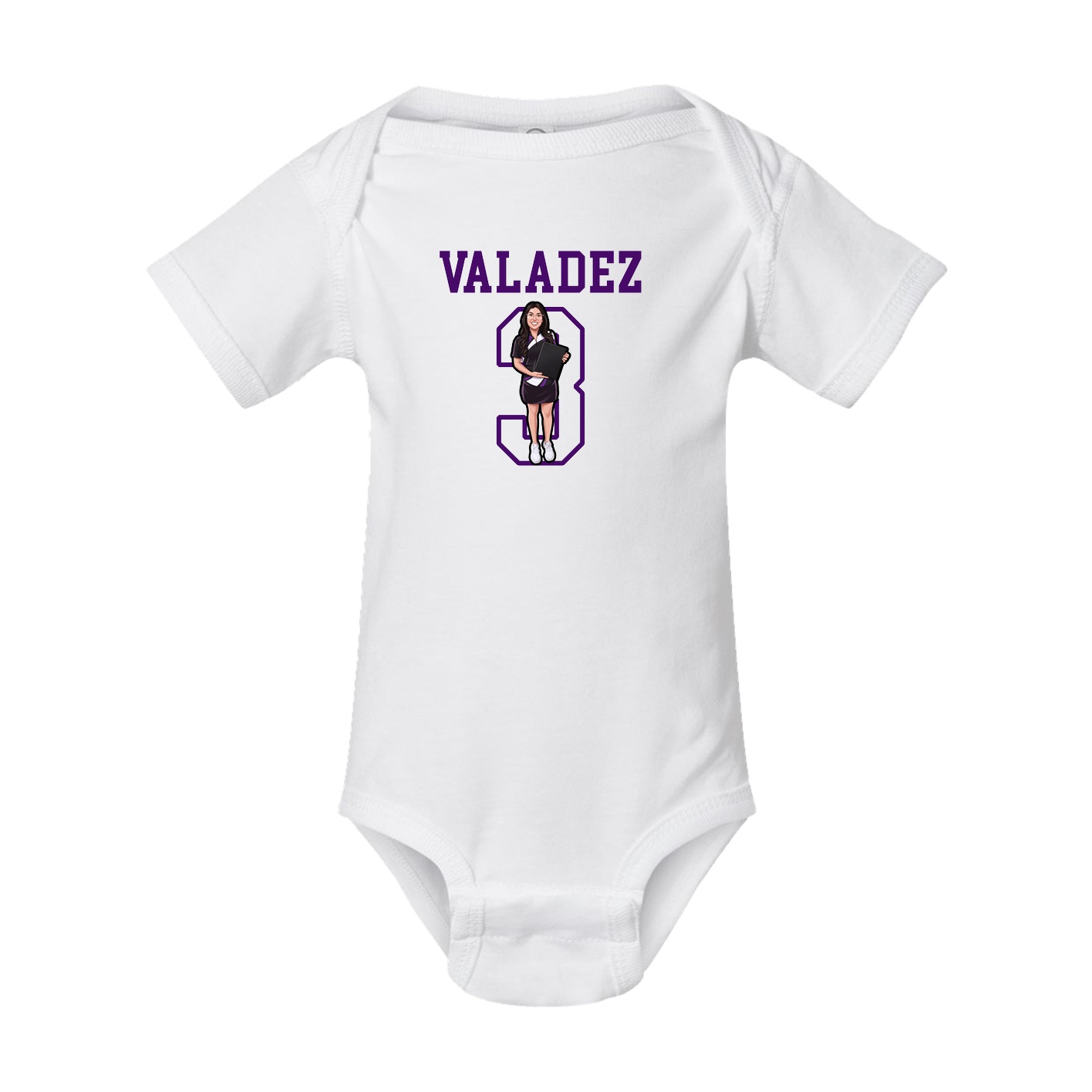 Baby Onesie — Shirsey in White