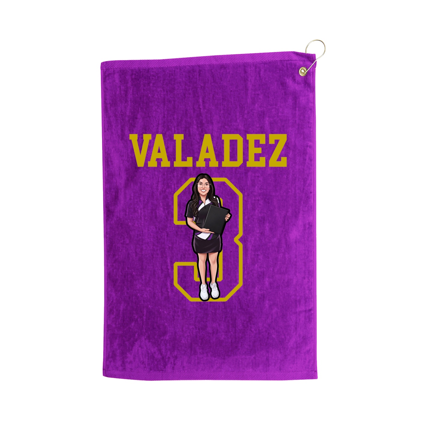 Golf Towel — Shirsey in Purple