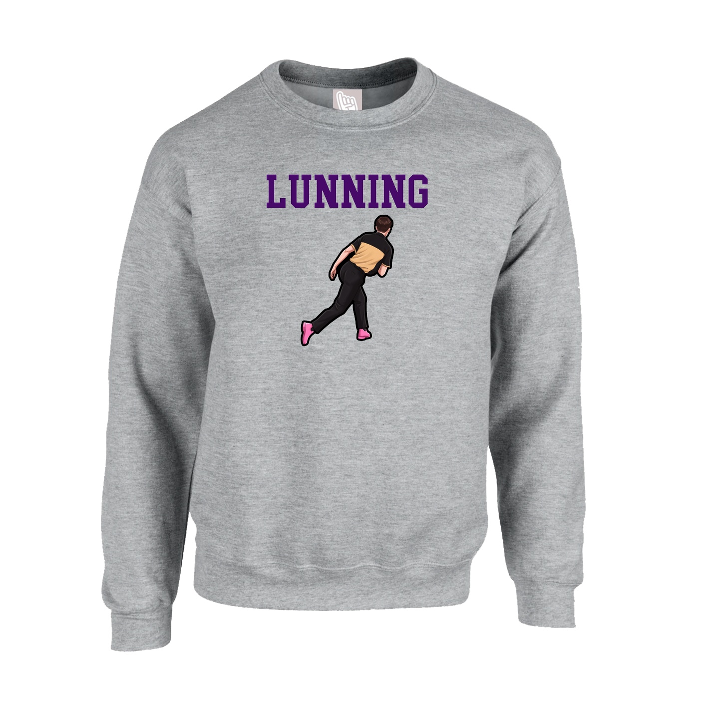 Fleece Crew — Shirsey in Grey