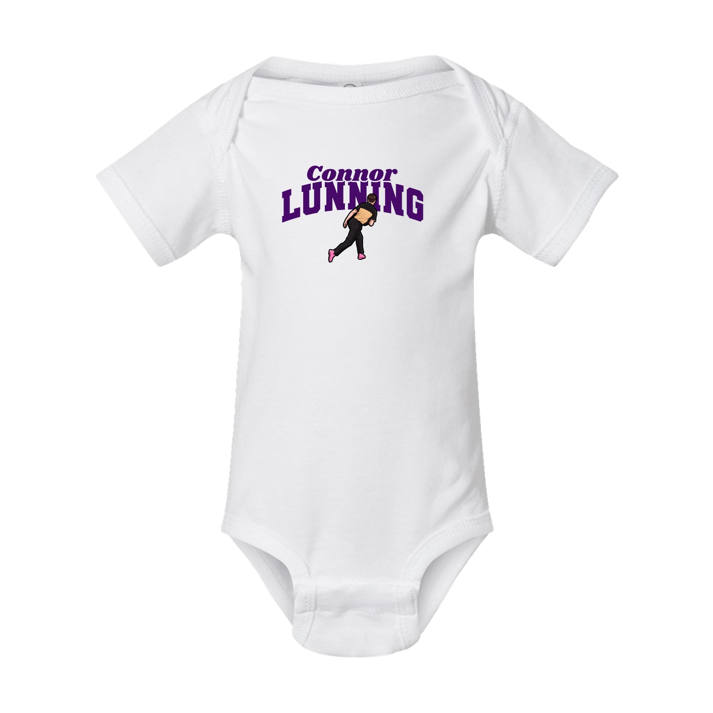 Baby Onesie — Signature Arch in White