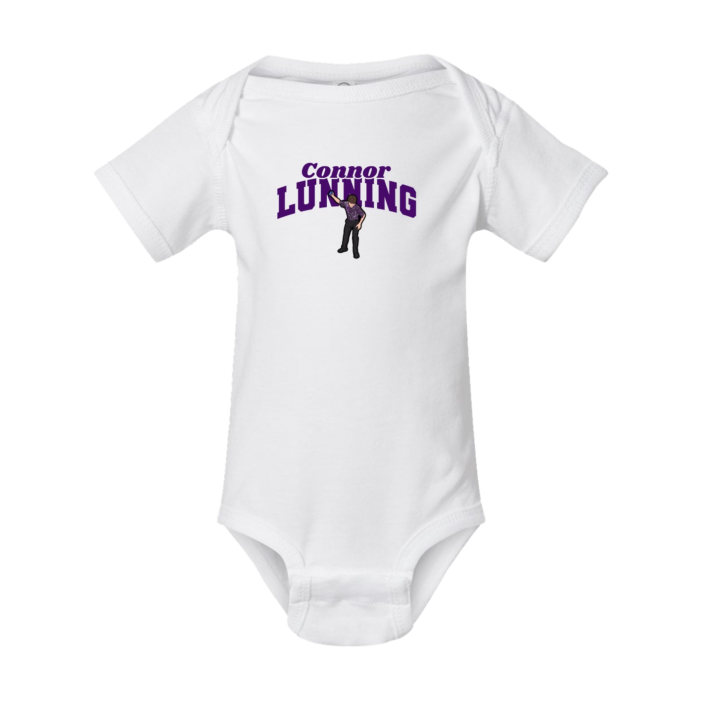 Baby Onesie — Signature Arch in White