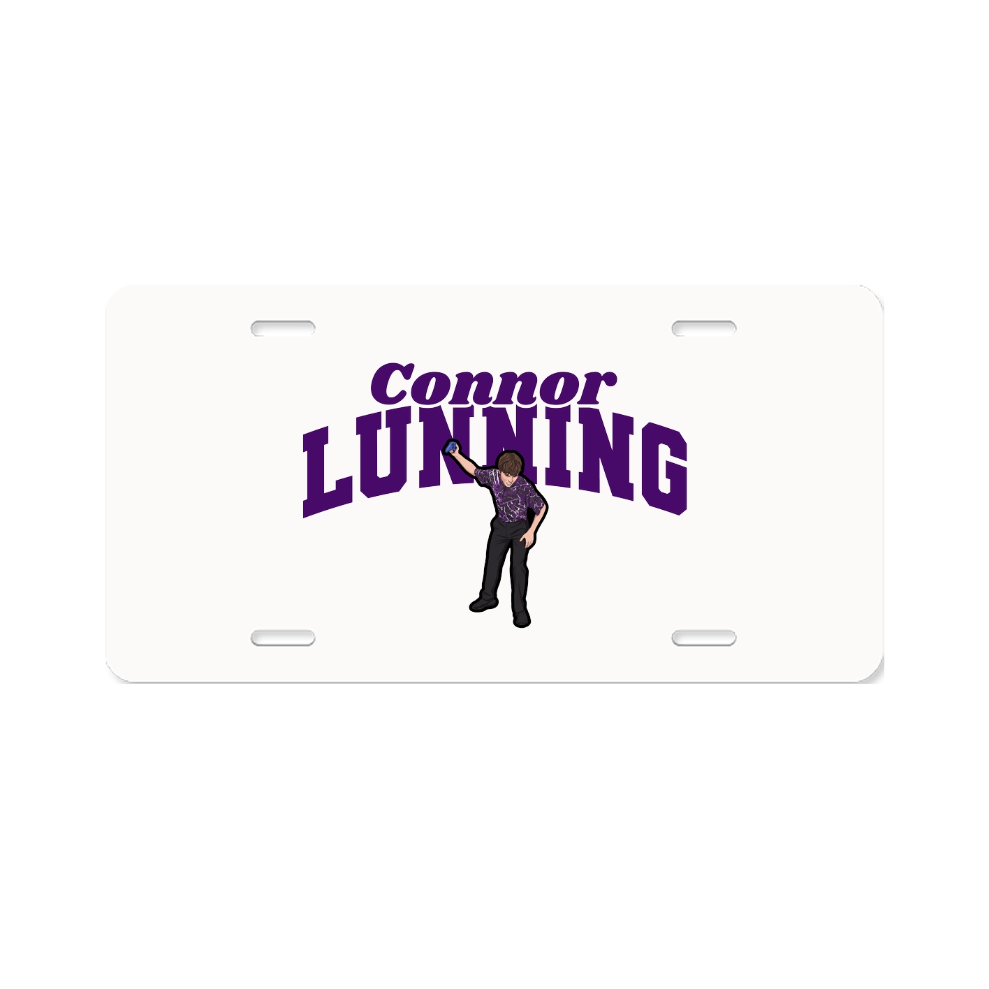 License Plate — Signature Arch in Classic