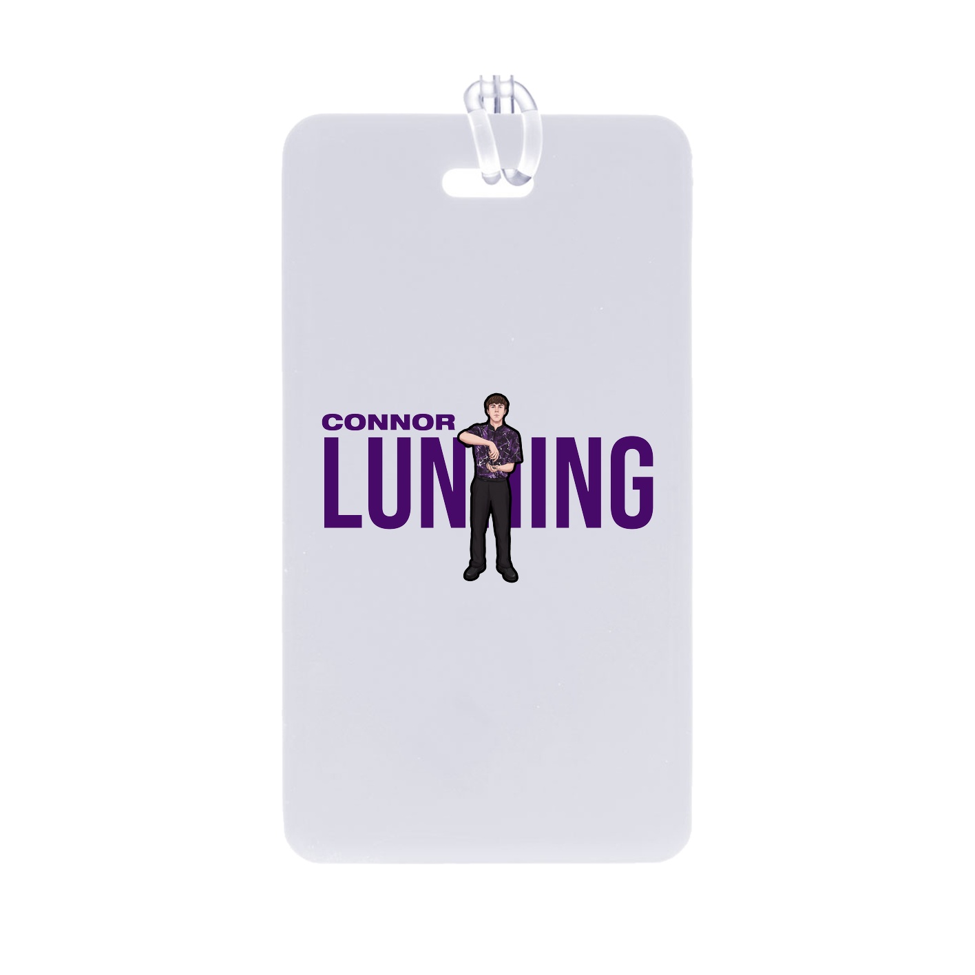 Bag Tag — Player Name in Classic
