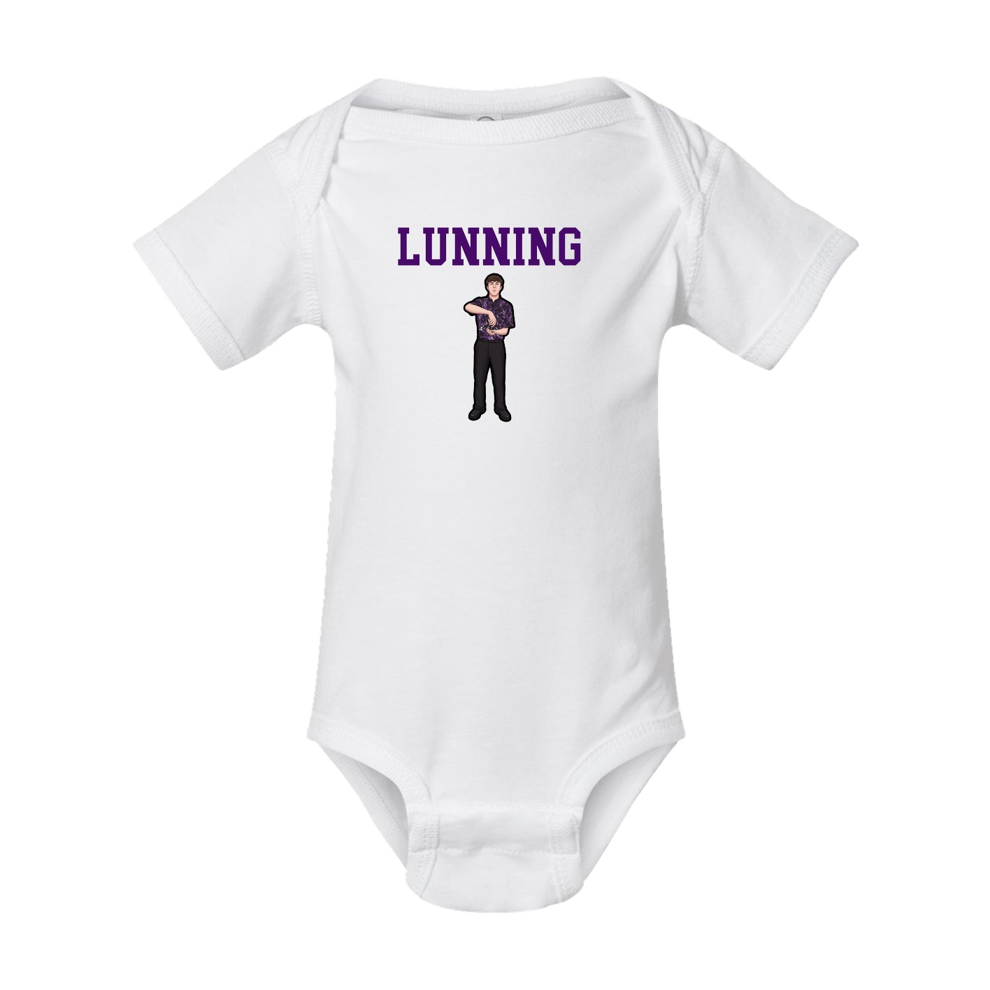 Baby Onesie — Shirsey in White