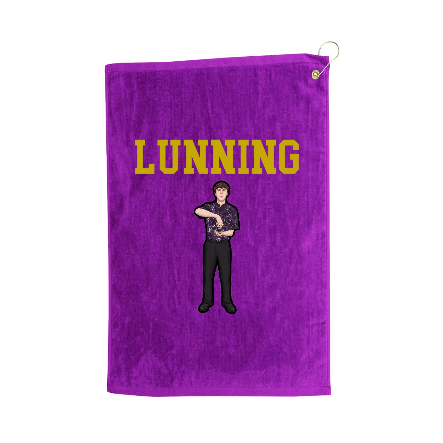 Golf Towel — Shirsey in Purple