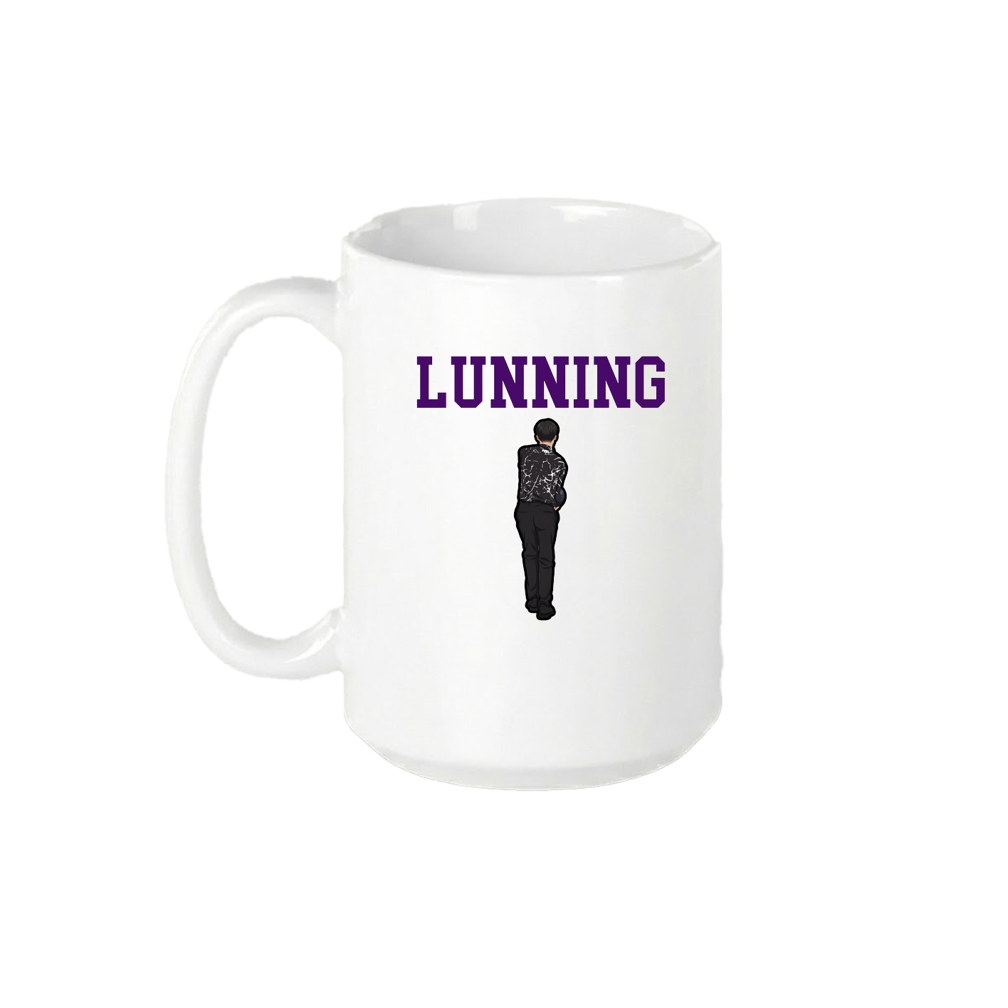 15oz Coffee Mug — Shirsey in White