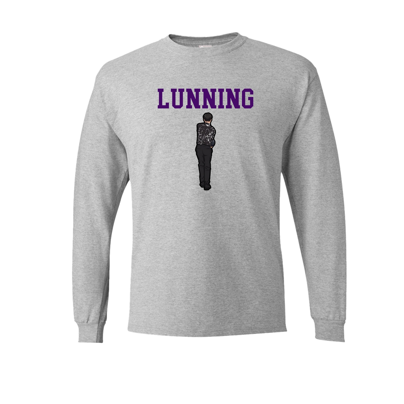 Long Sleeve Tee — Shirsey in Grey