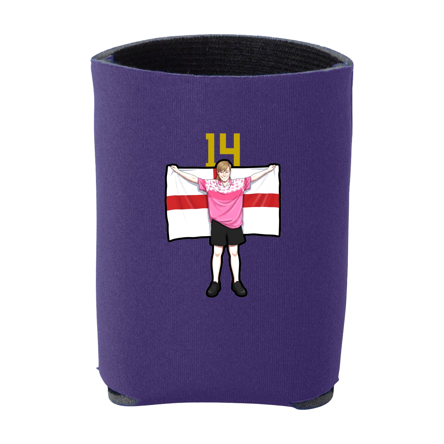 Can Holder — Number Top in Purple