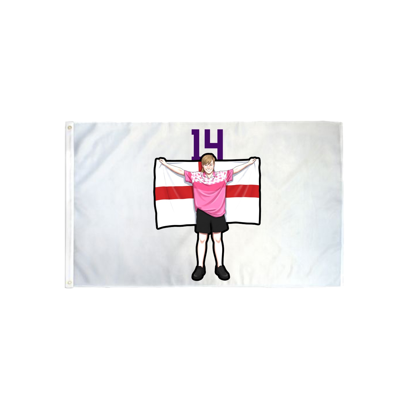 3x5 Flag — Number Top in Classic